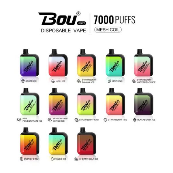 Bou Pro 7000Puff Disposable 