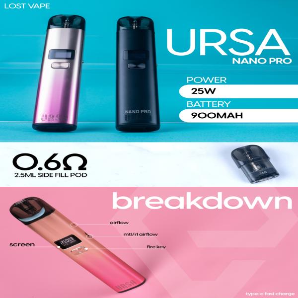 LOST VAPE URSA PRO 25W POD KIT