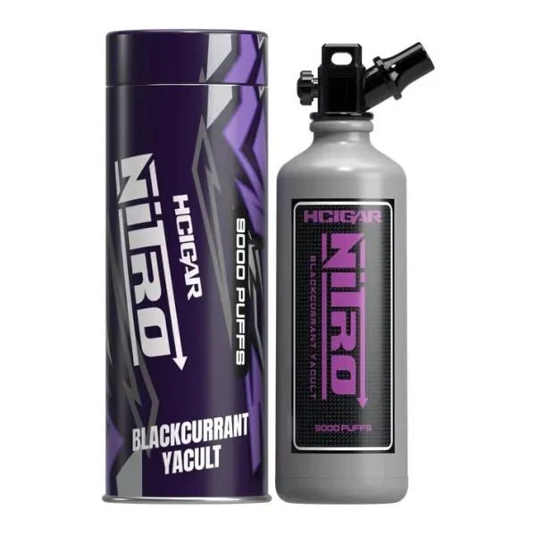 Nitro Hcigar Blaccurrent Yakult 9000 Puff