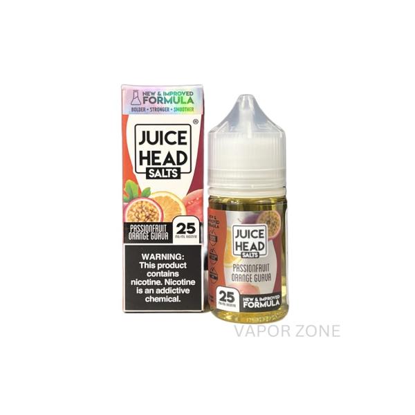 Juice Head Passionfruit Orange Guava NicSalt