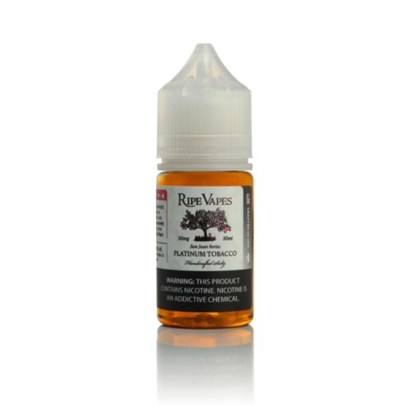 RIPE VAPE  PLATINUM TOBACCO 30Ml SALTNIC