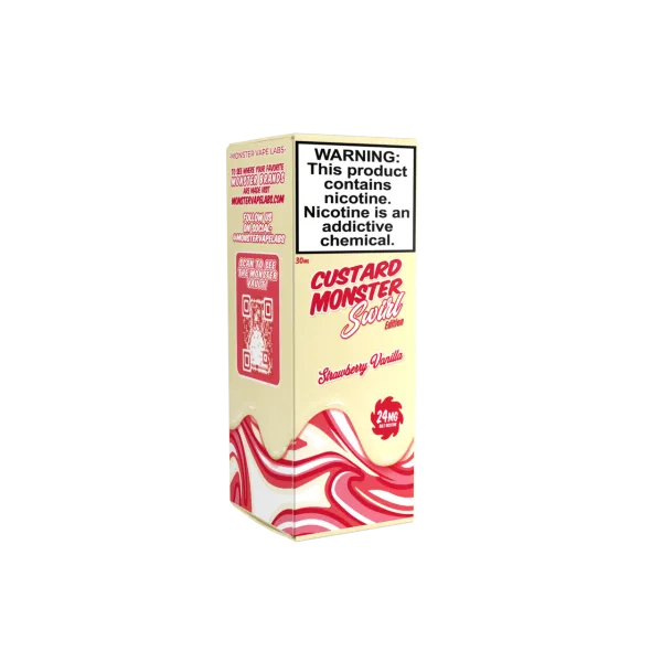 Custard Monster Swirl Edition Strawberry Vanilla NicSalt