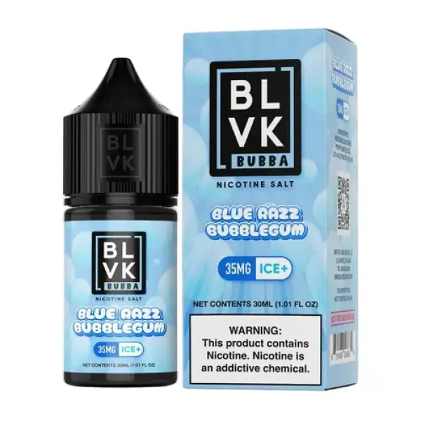 BLVK Bubba Blue Razz Bubblegum NicSalt