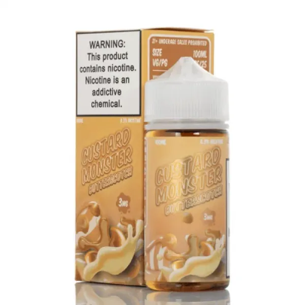 Custard Monster Butterscotch Freebase E-Liquid