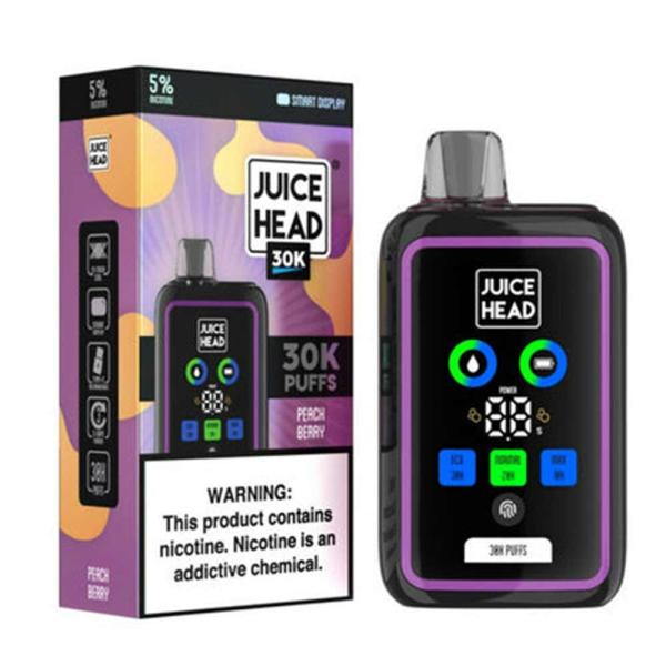 Juice Head Peach Berry Ice 30K Puffs Disposable