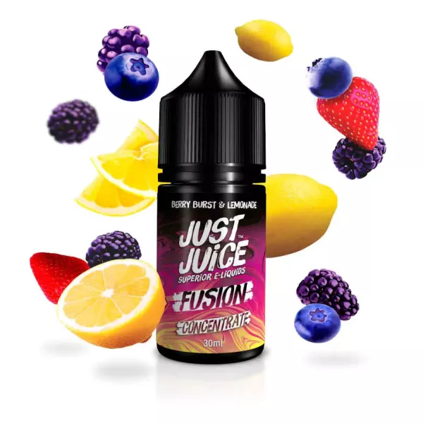 Just Juice FUSION BERRY BURST & LEMONADE Salt Nic 30/50Mg
