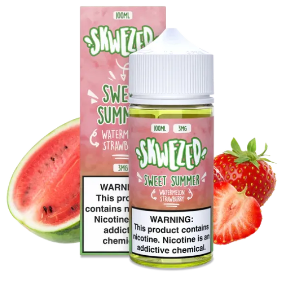 SKWEZED Sweet Summer Watermelon Strawberry Freebase