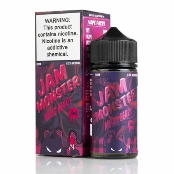 Jam Monster Mixed Berry Freebase 100ML