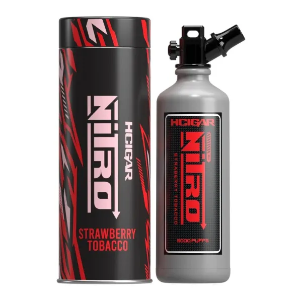 Hcigar Nitro Strawberry Tobacco 9000 Puff