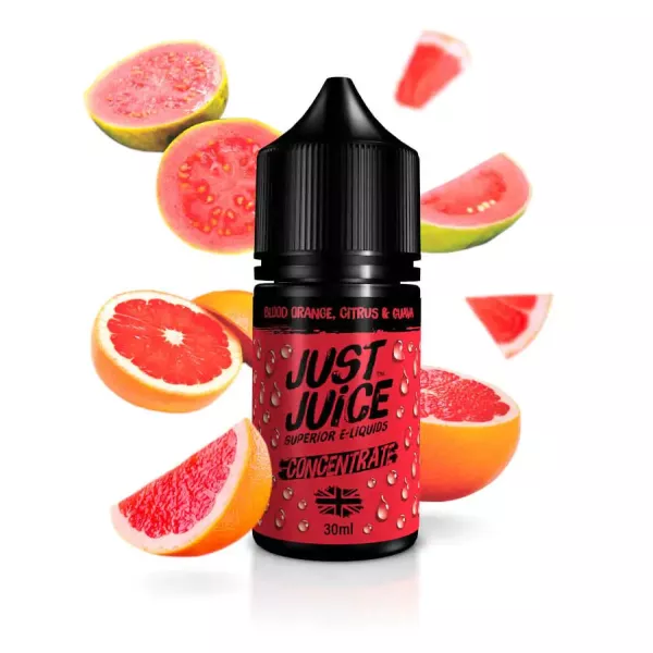 Just Juice BLOOD ORANGE, CITRUS & GUAVA Salt nic