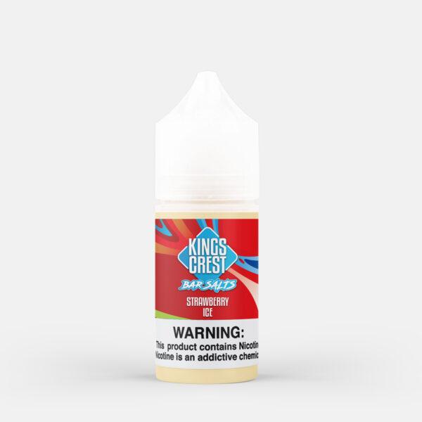 Kings Crest Strawberry Ice Bar NicSalt