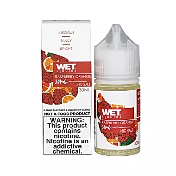 Wet RASPBERRY ORANGE   SaltNic 