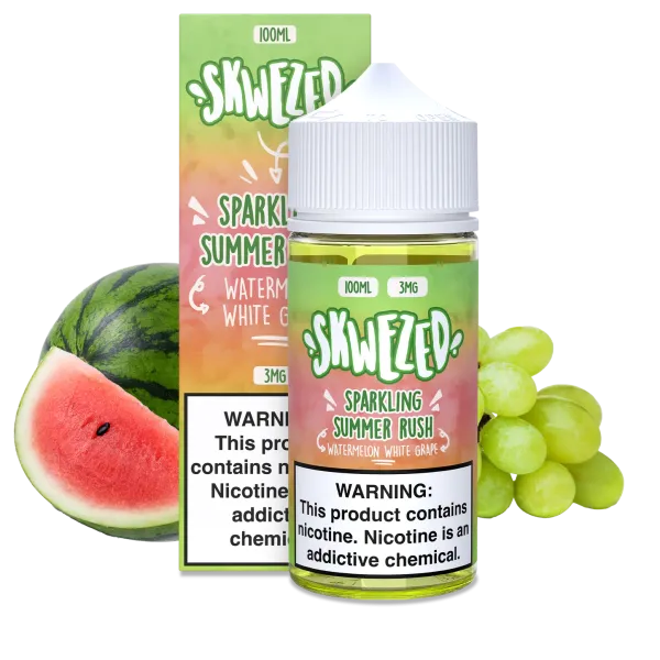 SKWEZED Watermelon White Grape Sparkling Summer Rush Freebase