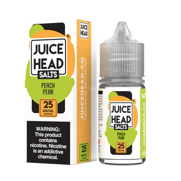 Juice Head SALTS - Peach Pear 30ML