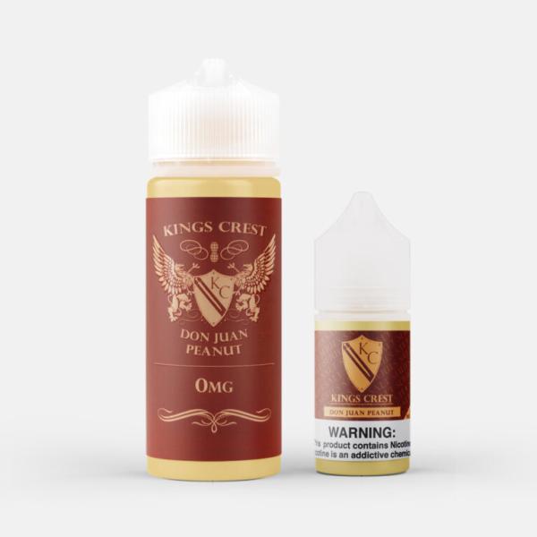 Don Juan Peanut 120Ml Freebase Kings Crest