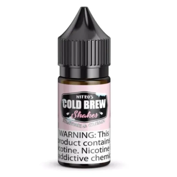 Nitros Cold Brew SaltNIC  - Strawberi and Cream