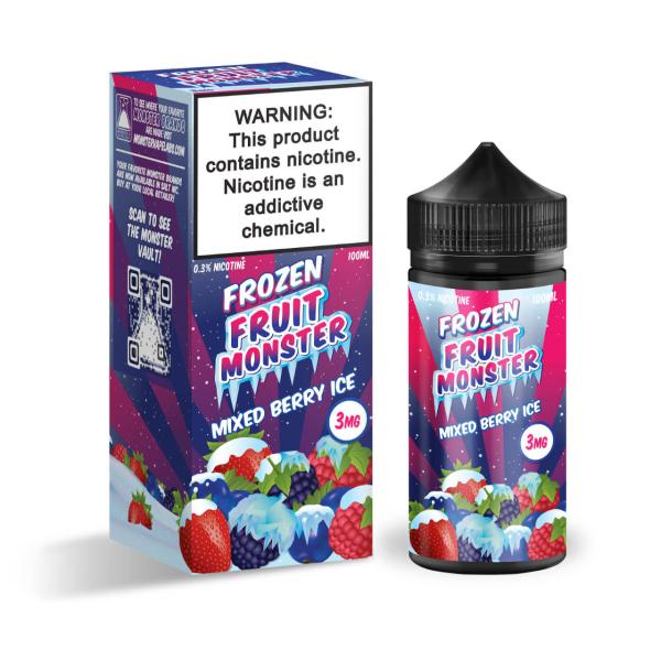 Frozen Fruit Monster Mixed Berry Ice Freebase