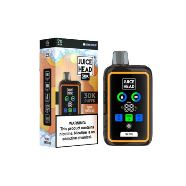 Juice Head Peach Mango Ice 30K Puffs Disposable