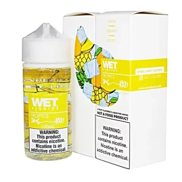 Wet TROPICS ICE- 100Ml freebase 