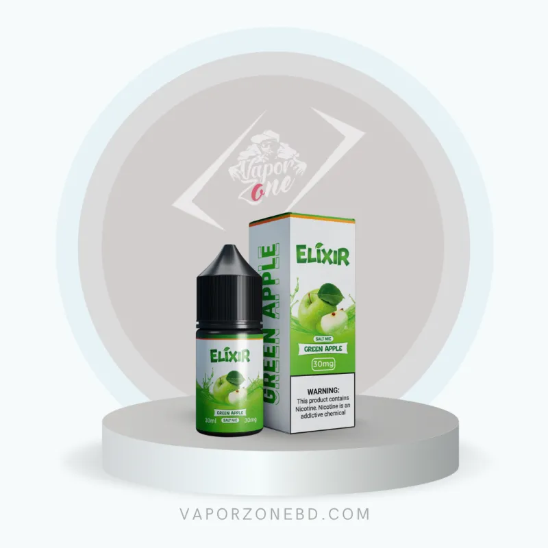 Elixir Green Apple Nic Salt