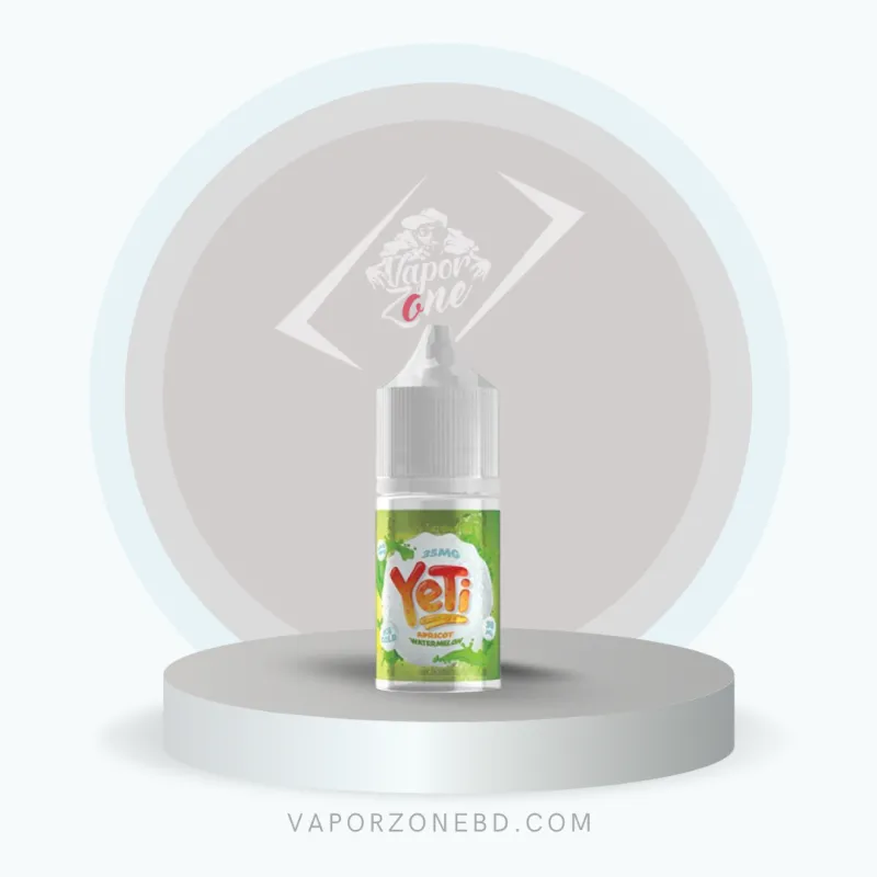 Yeti Apricot Watermelon Ice Nic Salt- The Ultimate Pod Syste